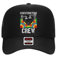 Construction Crew Master Builder Bricklayer Building Blocks Hat