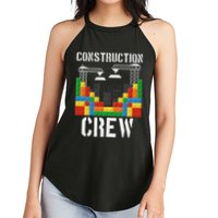 Construction Crew Master Builder Bricklayer Building Blocks Women's Perfect Tri Rocker Tank