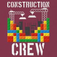 Construction Crew Master Builder Bricklayer Building Blocks 16oz Travel Tumbler