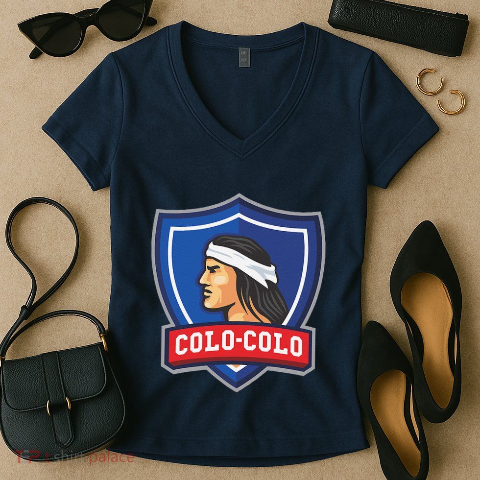 Club Colocolo Macul Chile Updated Women's V-Neck T-Shirt