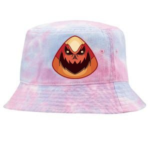 Candy Corn Monster Halloween Tie-Dyed Bucket Hat