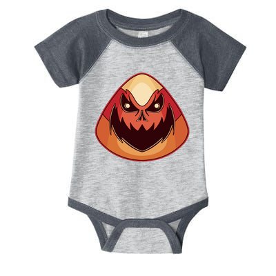 Candy Corn Monster Halloween Infant Baby Jersey Bodysuit