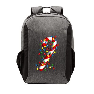 Candy Cane Merry And Bright Christmas Lights Candy Costume Vector Backpack