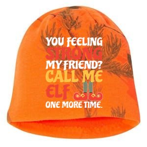 Christmas Call Me Elf One More Time Gift Kati - Camo Knit Beanie