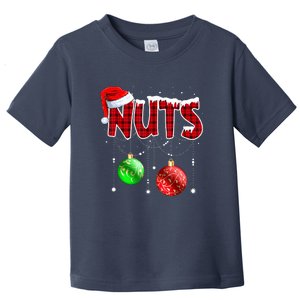 Cute Christmas Matching Couple Family Chestnuts Gift Toddler T-Shirt