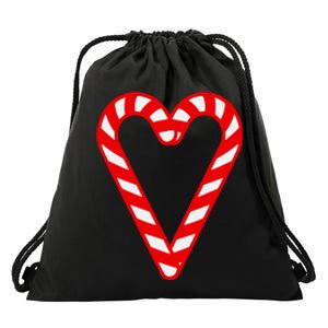 Candy Cane Merry And Bright Red And White Candy Costume Drawstring Bag