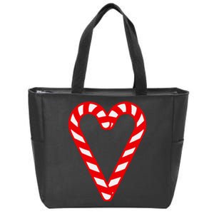 Candy Cane Merry And Bright Red And White Candy Costume Zip Tote Bag