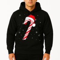 Candy Cane Merry And Bright Red And White Candy Hoodie