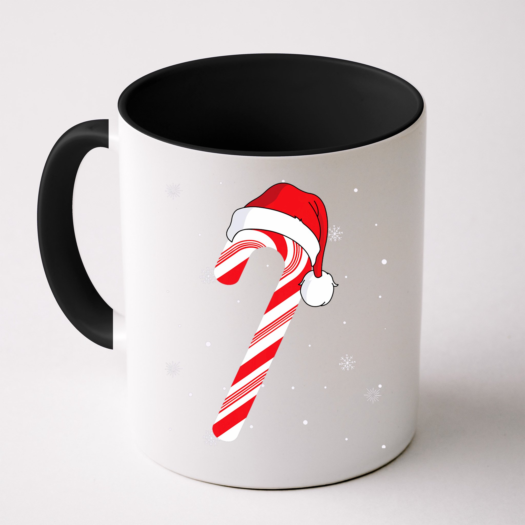 Candy Cane Merry And Bright Red And White Candy Mug