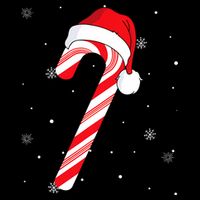 Candy Cane Merry And Bright Red And White Candy 16 in Basic Backpack