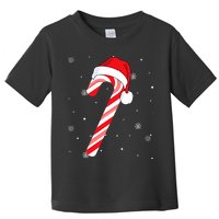 Candy Cane Merry And Bright Red And White Candy Toddler T-Shirt