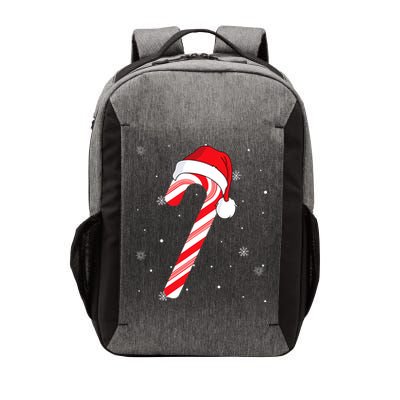 Candy Cane Merry And Bright Red And White Candy Vector Backpack