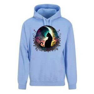 Cute Cat Motifs Cat Unisex Surf Hoodie