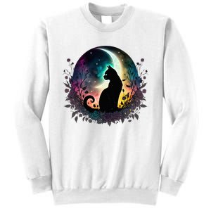 Cute Cat Motifs Cat Sweatshirt