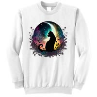 Cute Cat Motifs Cat Sweatshirt