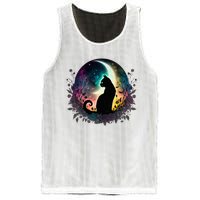 Cute Cat Motifs Cat Mesh Reversible Basketball Jersey Tank