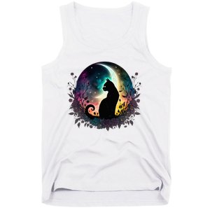 Cute Cat Motifs Cat Tank Top