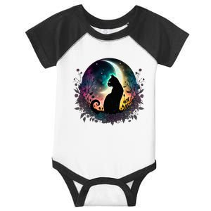 Cute Cat Motifs Cat Infant Baby Jersey Bodysuit