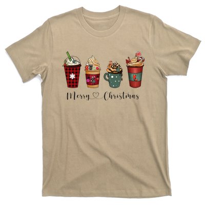 Christmas Coffee Merry Chritsmas Cozy Winter Coffee Lover T-Shirt