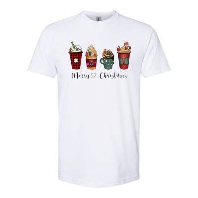 Christmas Coffee Merry Chritsmas Cozy Winter Coffee Lover Softstyle CVC T-Shirt