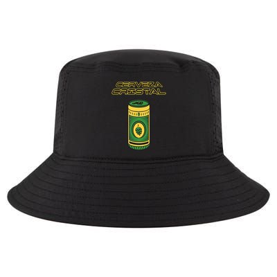 Cerveza Cristal Meme Funny Product Placement Cool Comfort Performance Bucket Hat