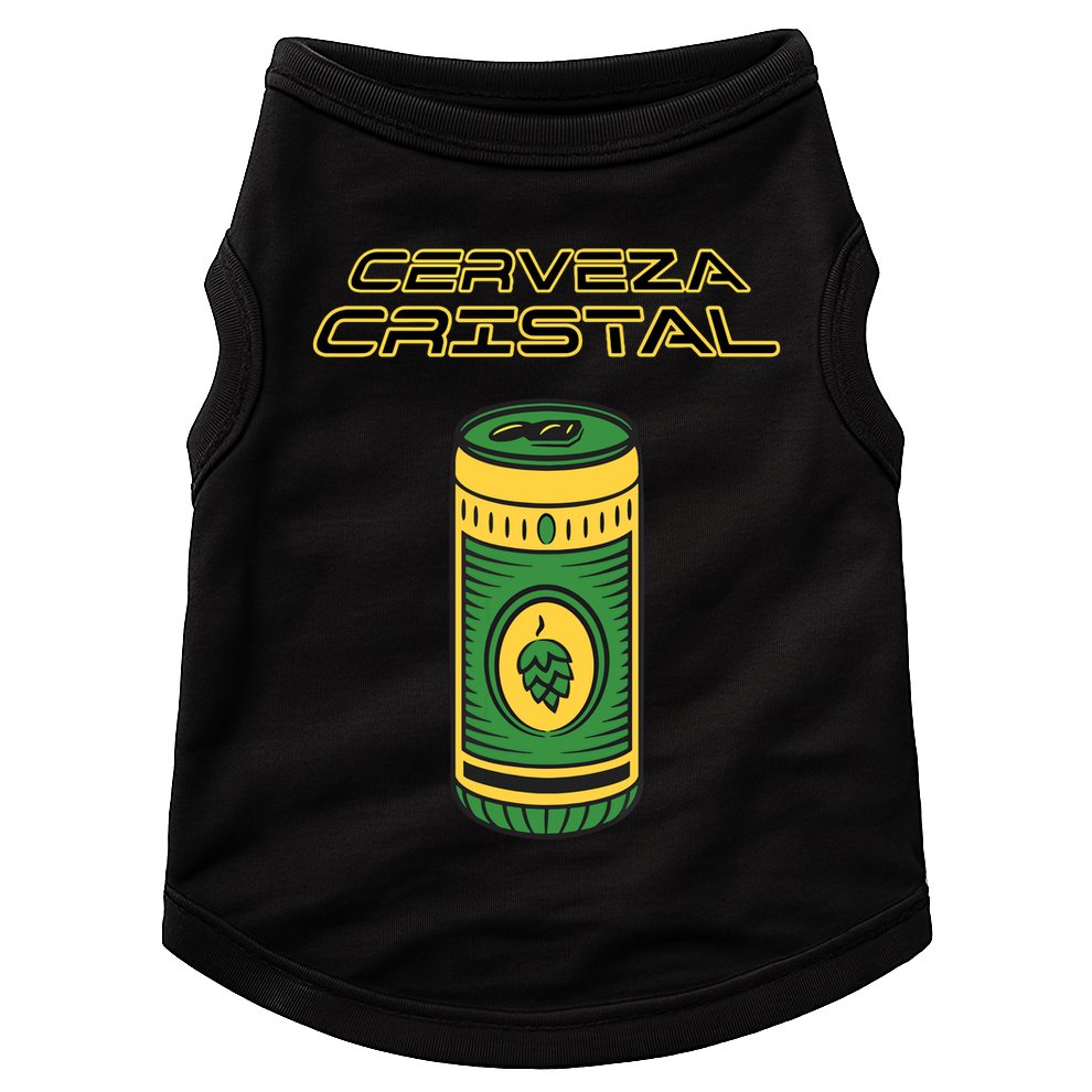 Cerveza Cristal Meme Funny Product Placement Doggie Tank