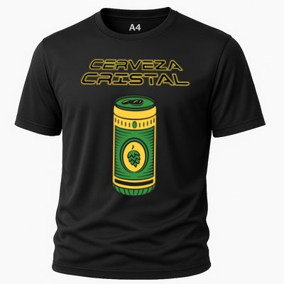 Cerveza Cristal Meme Funny Product Placement Performance Shirt