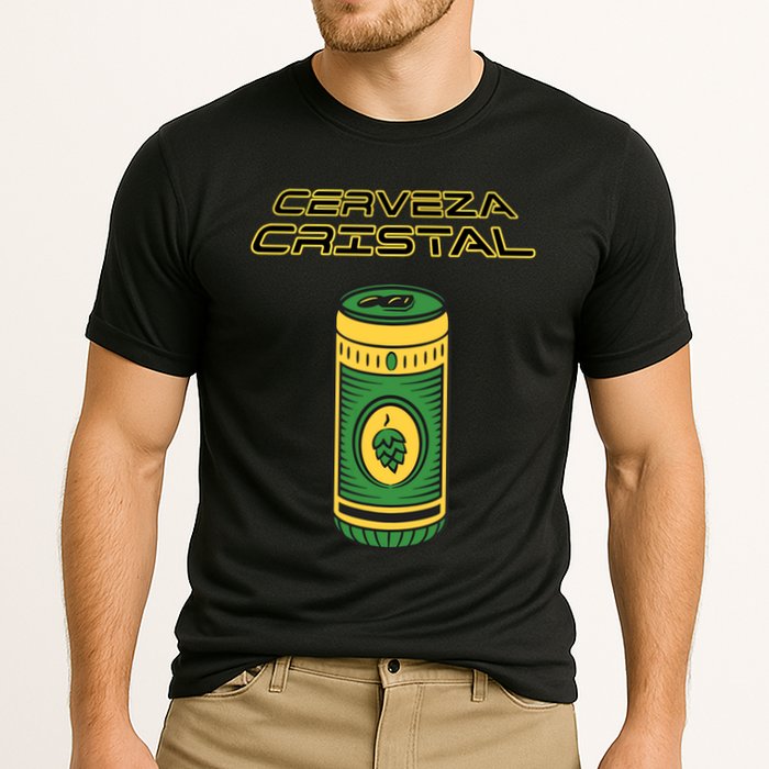 Cerveza Cristal Meme Funny Product Placement Performance Shirt
