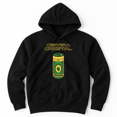 Cerveza Cristal Meme Funny Product Placement Hoodie