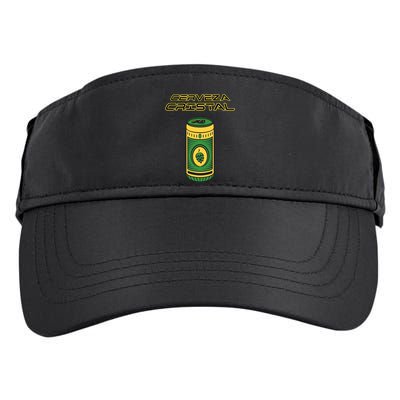 Cerveza Cristal Meme Funny Product Placement Adult Drive Performance Visor