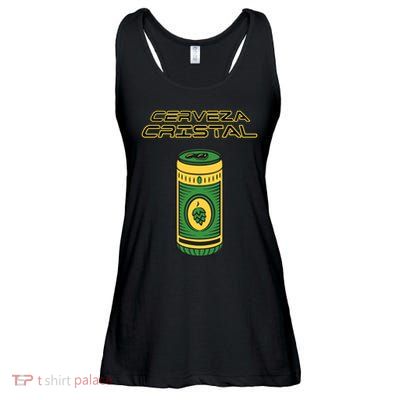 Cerveza Cristal Meme Funny Product Placement Ladies Essential Flowy Tank