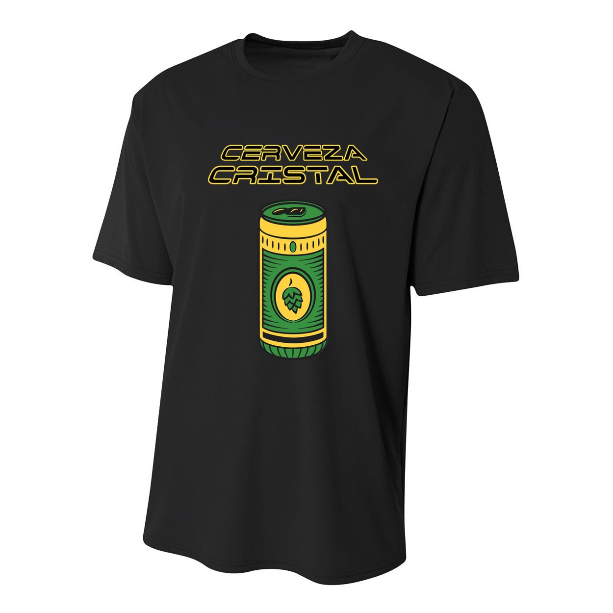 Cerveza Cristal Meme Funny Product Placement Youth Performance Sprint T-Shirt
