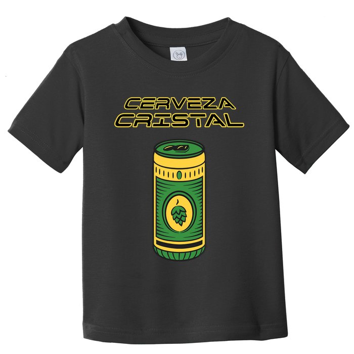 Cerveza Cristal Meme Funny Product Placement Toddler T-Shirt