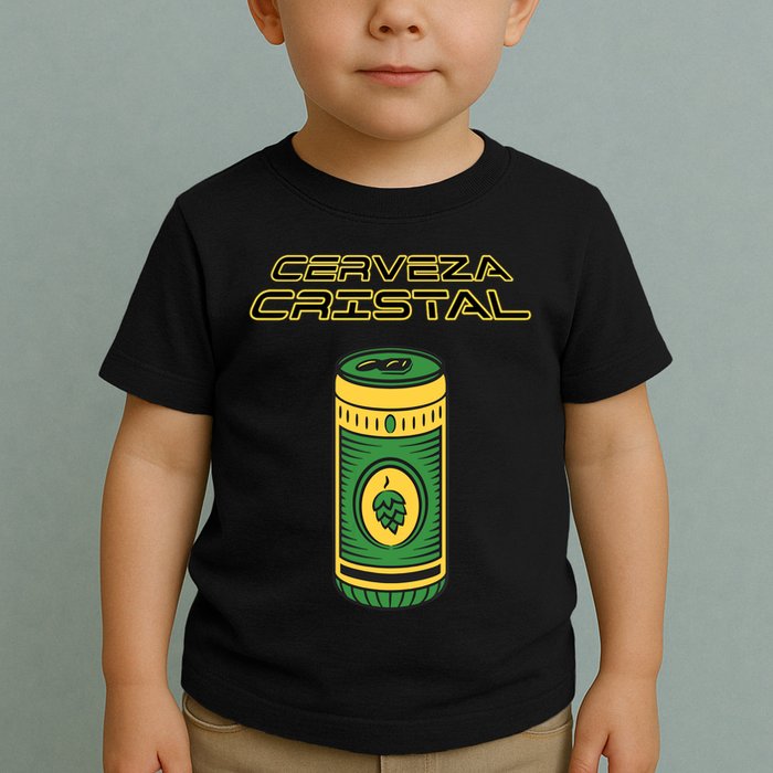 Cerveza Cristal Meme Funny Product Placement Toddler T-Shirt