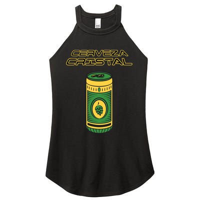 Cerveza Cristal Meme Funny Product Placement Women's Perfect Tri Rocker Tank