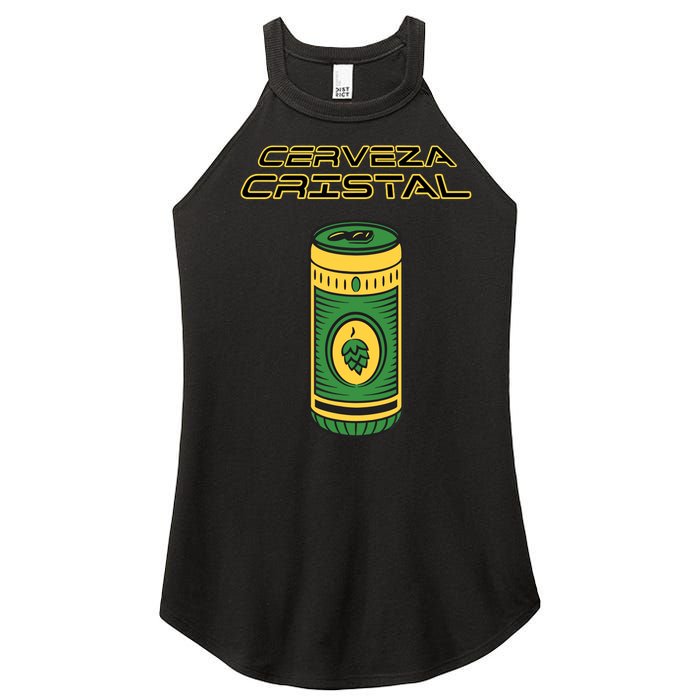 Cerveza Cristal Meme Funny Product Placement Women's Perfect Tri Rocker Tank