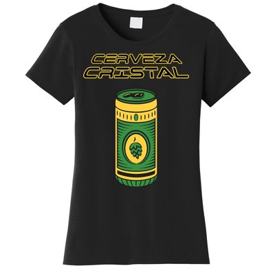 Cerveza Cristal Meme Funny Product Placement Women's T-Shirt