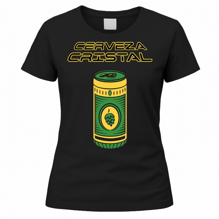 Cerveza Cristal Meme Funny Product Placement Women's T-Shirt