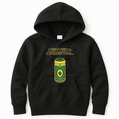 Cerveza Cristal Meme Funny Product Placement Kids Hoodie