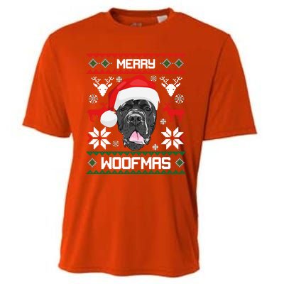 Cane Corso Merry Woofmas Gift For Christmas Clothes Xmas Great Gift Cooling Performance Crew T-Shirt