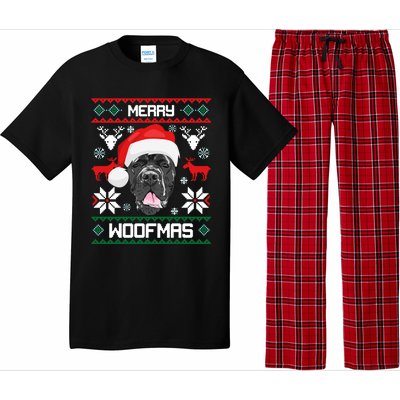 Cane Corso Merry Woofmas Gift For Christmas Clothes Xmas Great Gift Pajama Set