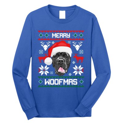 Cane Corso Merry Woofmas Gift For Christmas Clothes Xmas Great Gift Long Sleeve Shirt