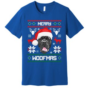 Cane Corso Merry Woofmas Gift For Christmas Clothes Xmas Great Gift Premium T-Shirt