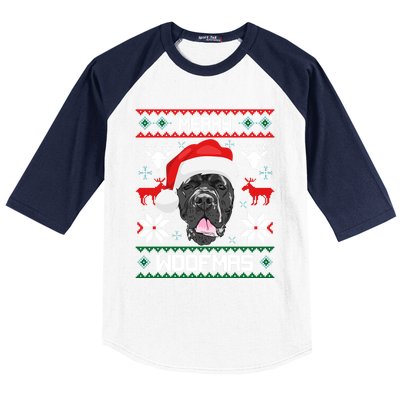 Cane Corso Merry Woofmas Gift For Christmas Clothes Xmas Great Gift Baseball Sleeve Shirt