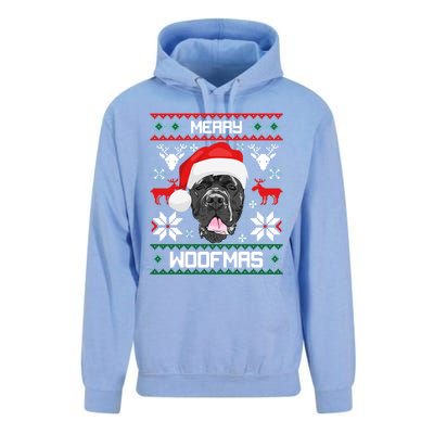 Cane Corso Merry Woofmas Gift For Christmas Clothes Xmas Great Gift Unisex Surf Hoodie