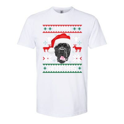 Cane Corso Merry Woofmas Gift For Christmas Clothes Xmas Great Gift Softstyle CVC T-Shirt