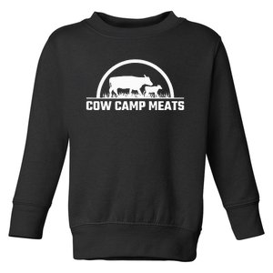 Cow Camp Meats  Toddler Sweatshirt