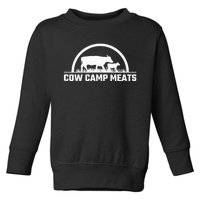 Cow Camp Meats  Toddler Sweatshirt