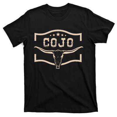 Cojo Country Music Cow Skull Western Skull T-Shirt