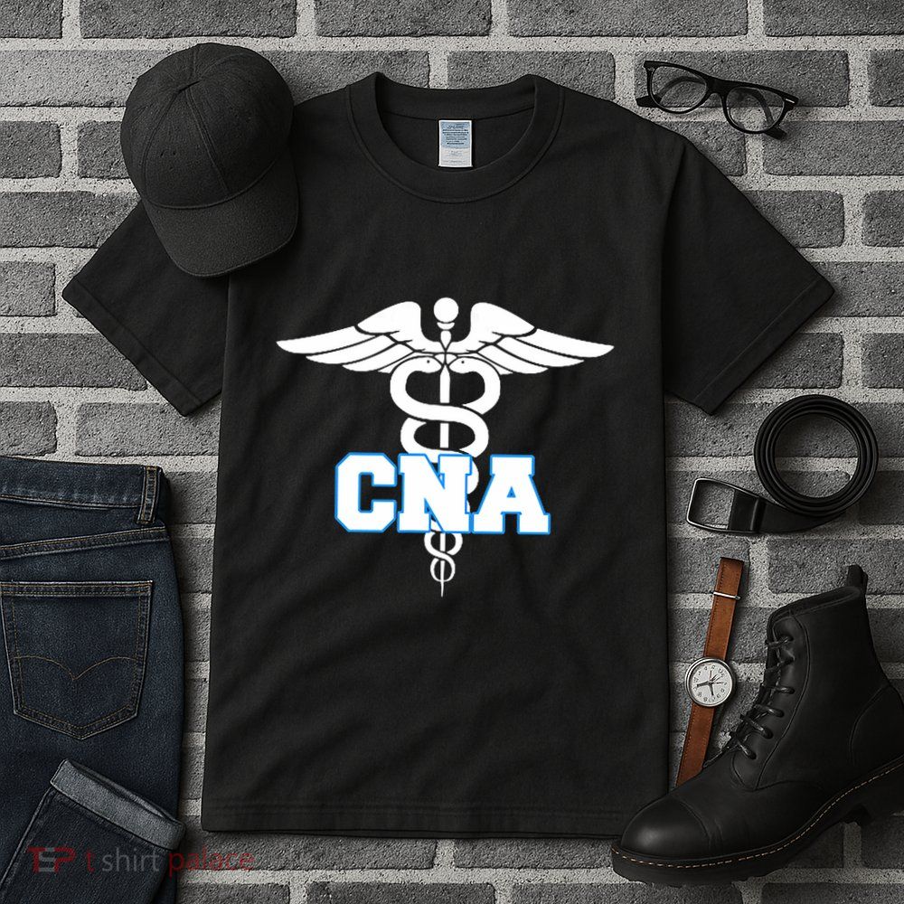 Cna Caduceus Medical Symbol Nurse Gifts Tall T-Shirt